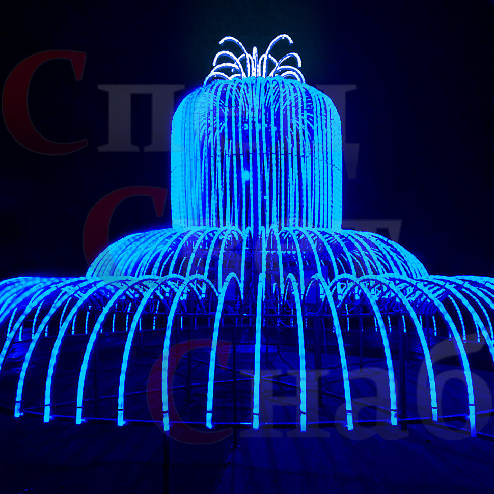 Синий фонтан "Оазис"