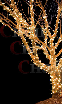 Гирлянда на дерево "Спайдер" 9 x 10м Теплое белое свечение