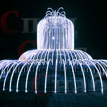 Светодиодный фонтан "Оазис" Белый