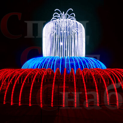 Светодиодный фонтан "Оазис" Триколор