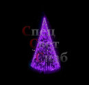 Большая светодинамическая елка Фиолетовая 9 м