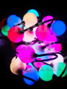 Светодиодная гирлянда шарики "Стринг Лайт" разноцветные 10м