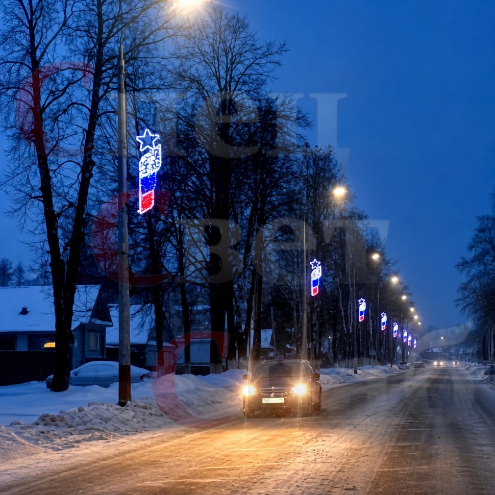 Флаг спиралью