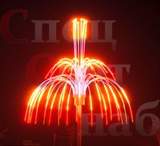 Световой салют "Магнолия" 3м в Москве. Купить в СпецСветСнаб