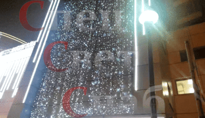 Световой занавес "Флэш". 2х3 м. Белый.