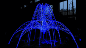 Светодиодный фонтан Скайлайн 2,5*4 м