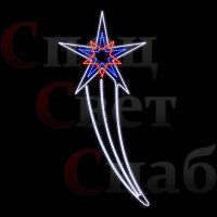 Световая консоль к 9 мая "Звезда" Триколор