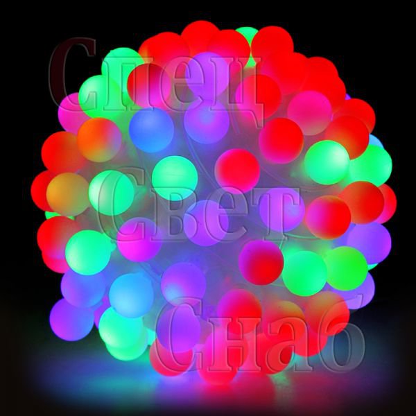 Светодиодный (LED) шар. Из цветных шаров. в Москве. Купить в СпецСветСнаб