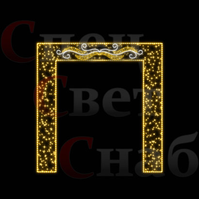 Светодиодная Арка "Прямоугольная" 3м