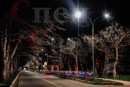 Ограждение "Занавес со звездами" 4 х 0,8 м Триколор