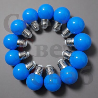 Белт Лайт уличный Комплект ламп (синий) E 27 IP65 1.5W 13шт