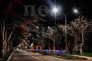 Ограждение "Занавес со звездами" 4 х 0,8 м Триколор