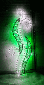 Светодиодная консоль "Небесный узор" 2*0,85 м Зеленая